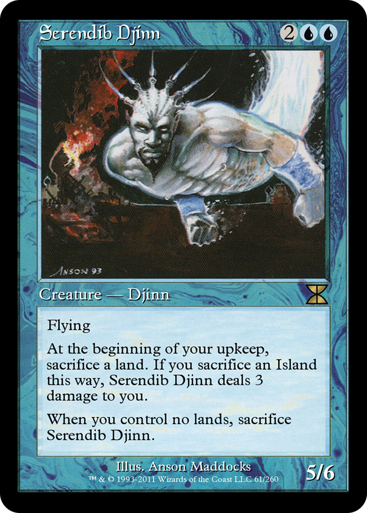 Serendib Djinn  [Masters Edition IV] Foil