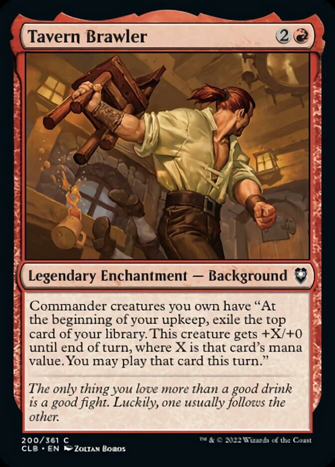 Tavern Brawler [Commander Legends: Battle for Baldur's Gate] Foil
