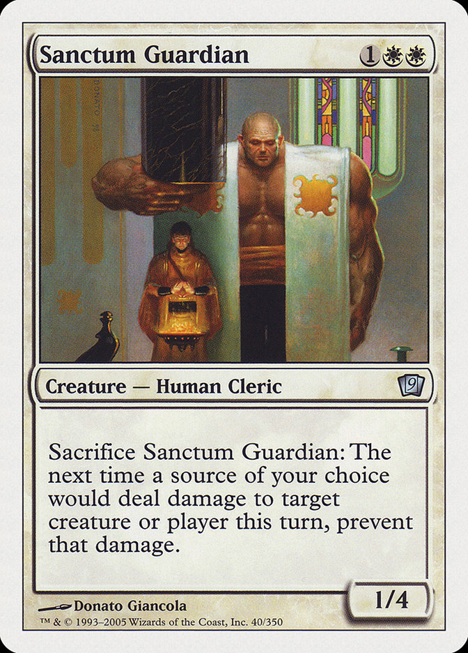 Sanctum Guardian [Ninth Edition] Foil