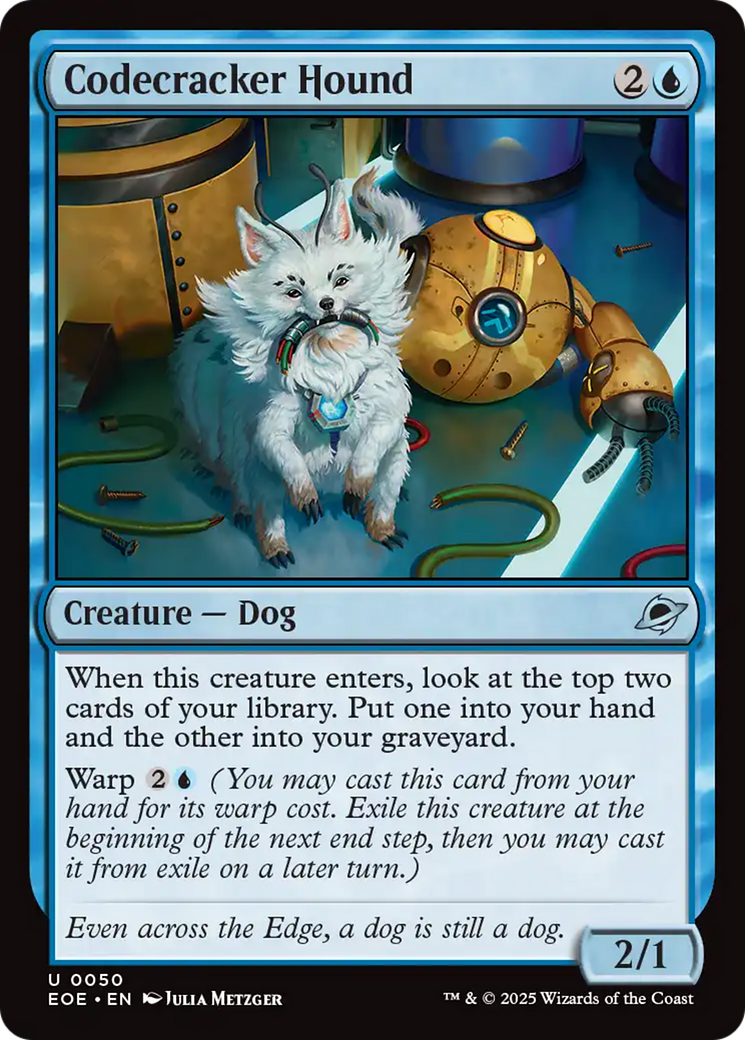 Codecracker Hound [Edge of Eternities] Foil