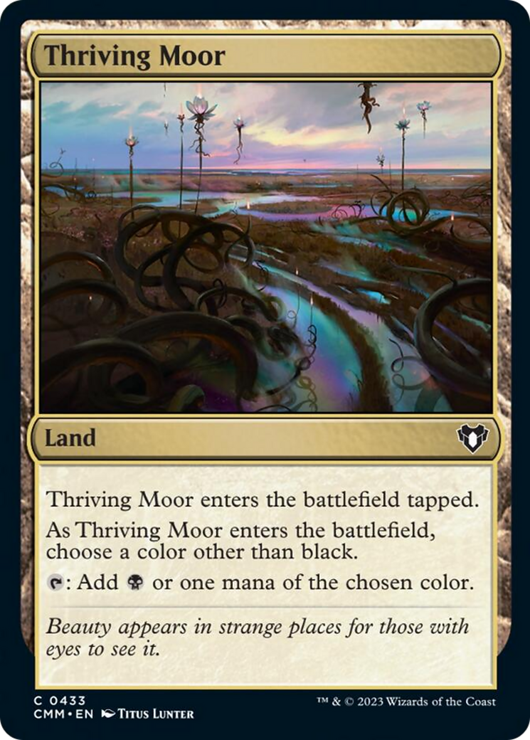 Thriving Moor [Commander Masters] Foil