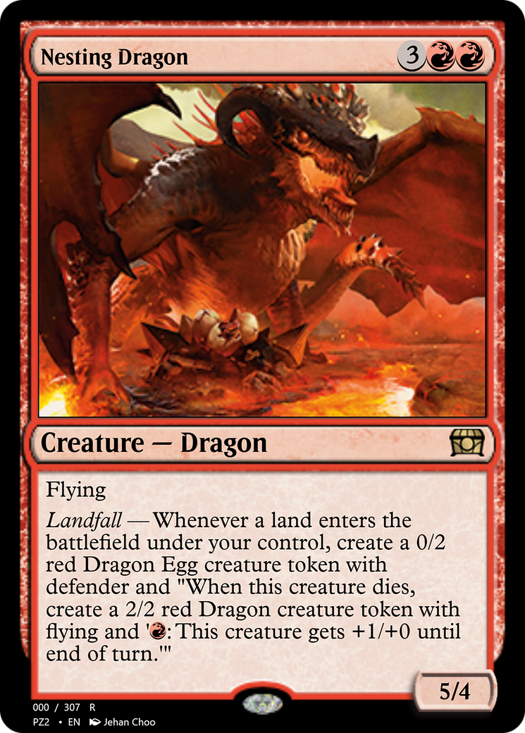 Nesting Dragon  [Treasure Chest] Foil