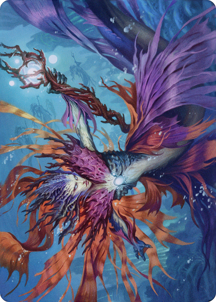 Vodalian Hexcatcher // Vodalian Hexcatcher  [Dominaria United Art Series] (Borderless)