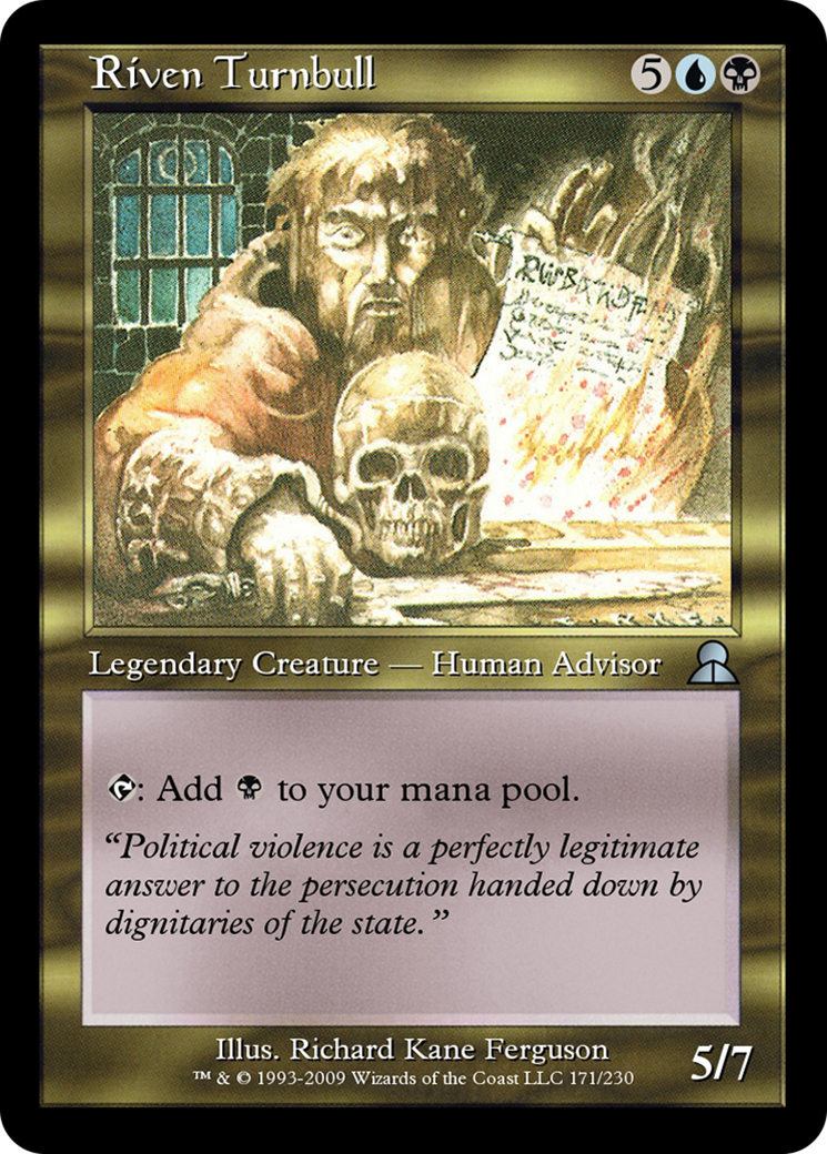 Riven Turnbull  [Masters Edition III]