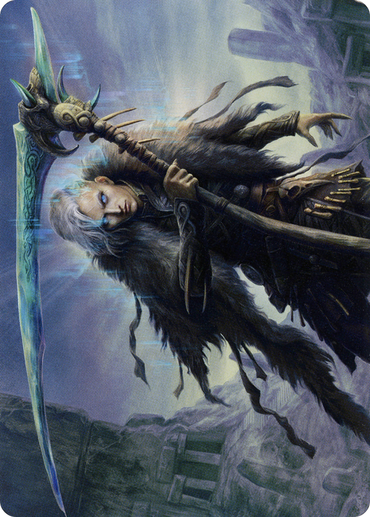 Egon, God of Death // Egon, God of Death  [Art Series: Kaldheim] (Borderless)