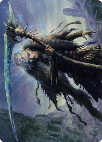 Egon, God of Death // Egon, God of Death  [Art Series: Kaldheim] (Borderless)