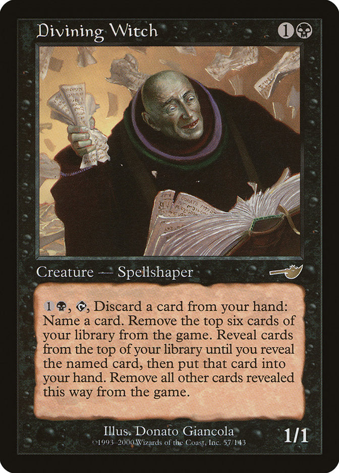 Divining Witch [Nemesis] Foil