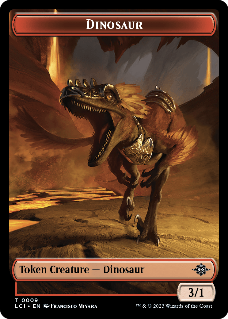 Dinosaur  [The Lost Caverns of Ixalan Tokens]