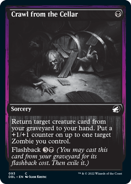 Crawl from the Cellar [Innistrad: Double Feature] Foil
