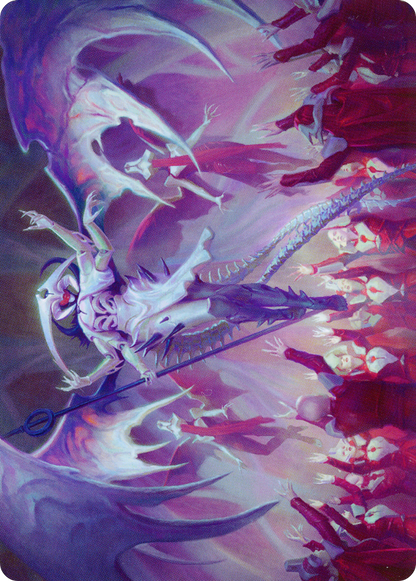 Atraxa, Grand Unifier // Atraxa, Grand Unifier  [Phyrexia: All Will Be One Art Series] (Borderless) Foil