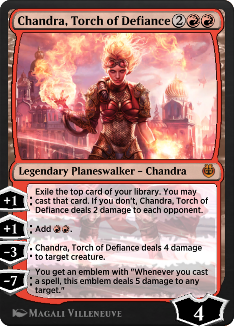 Chandra, Torch of Defiance  [Kaladesh Remastered]
