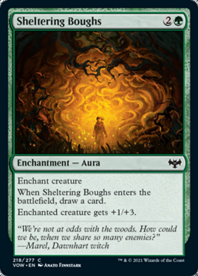 Sheltering Boughs [Innistrad: Crimson Vow] Foil