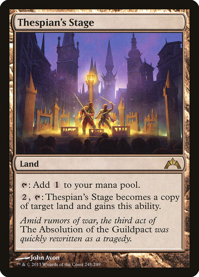 Thespian's Stage [Gatecrash] Foil