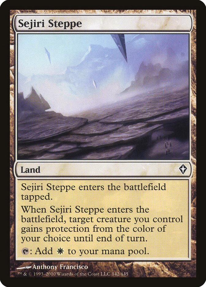 Sejiri Steppe [Worldwake] Foil