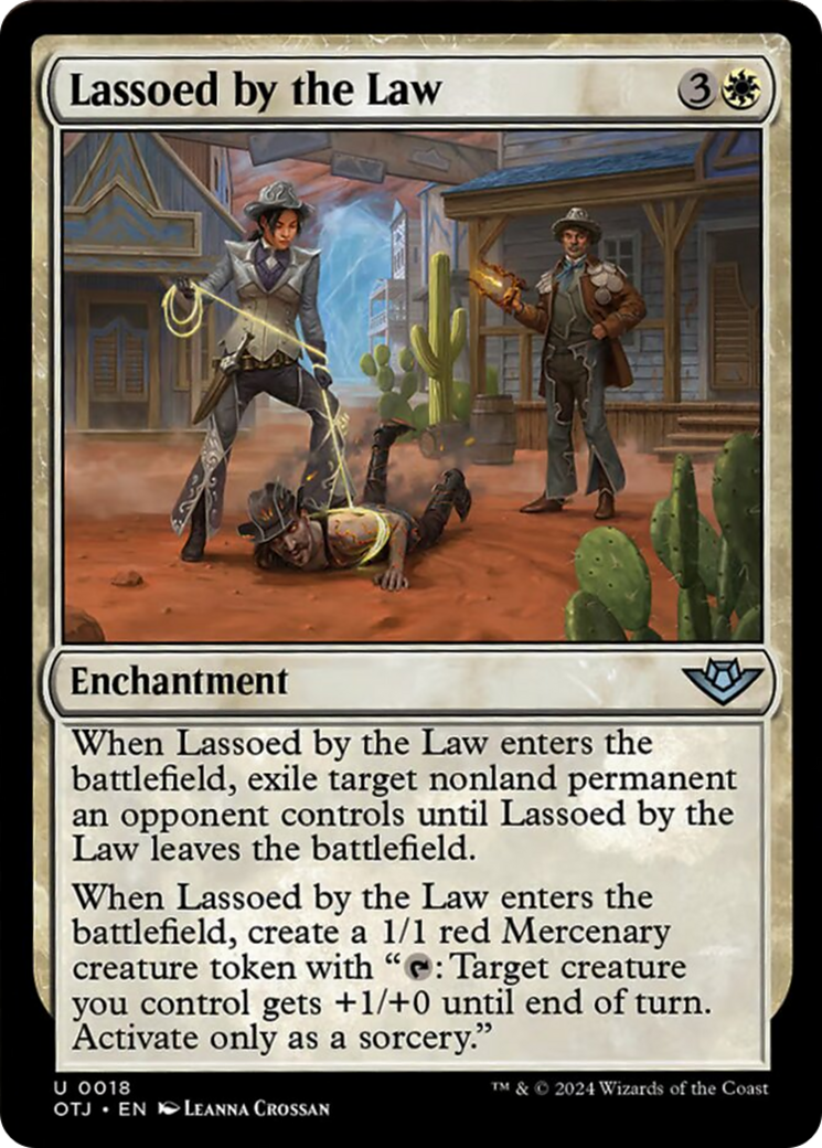 Lassoed by the Law [Outlaws of Thunder Junction] Foil