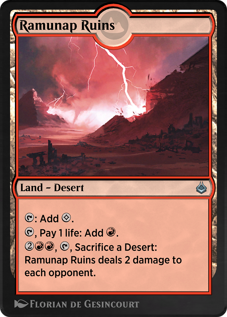 Ramunap Ruins  [Amonkhet Remastered]