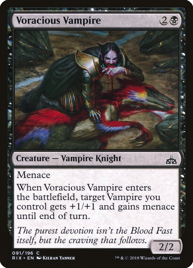 Voracious Vampire [Rivals of Ixalan] Foil
