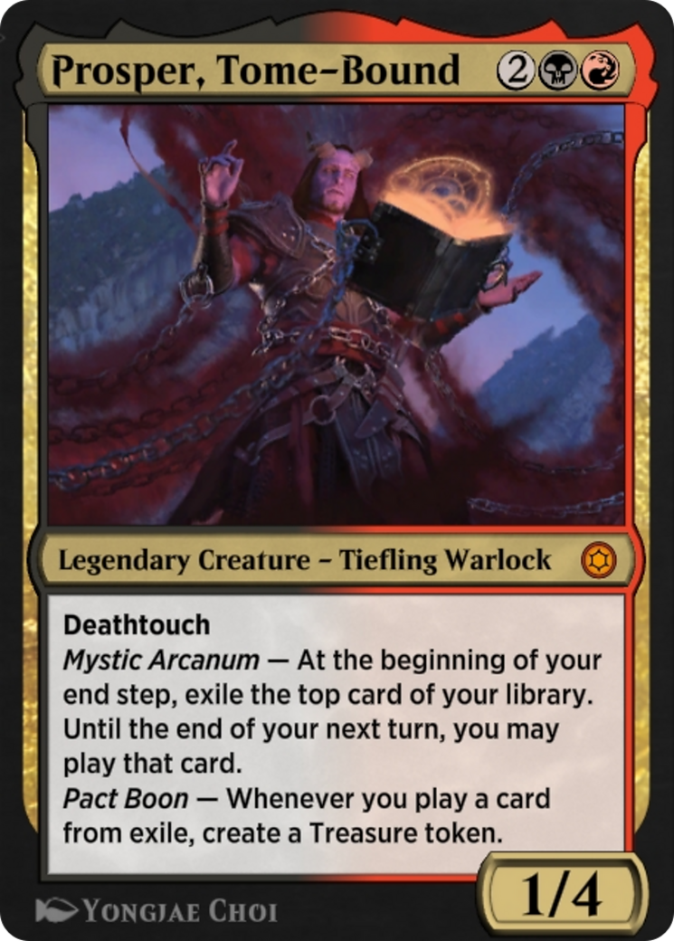 Prosper, Tome-Bound  [Alchemy Horizons: Baldur's Gate]