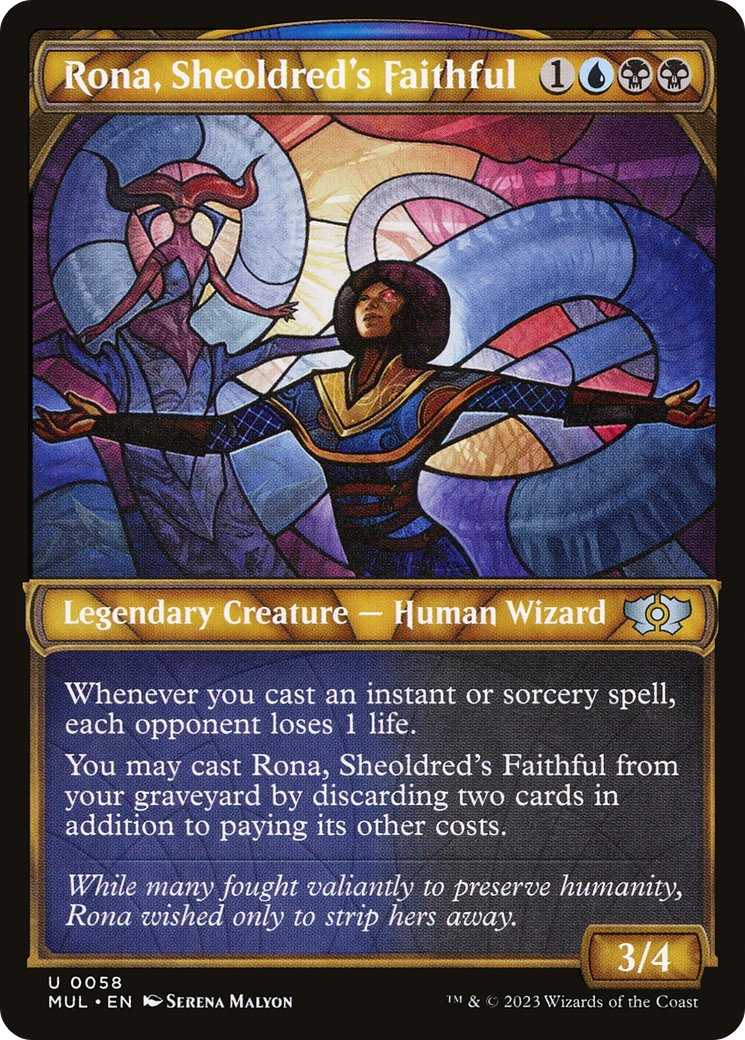 Rona, Sheoldred's Faithful [Multiverse Legends] Foil