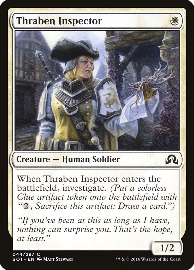 Thraben Inspector [Shadows over Innistrad] Foil