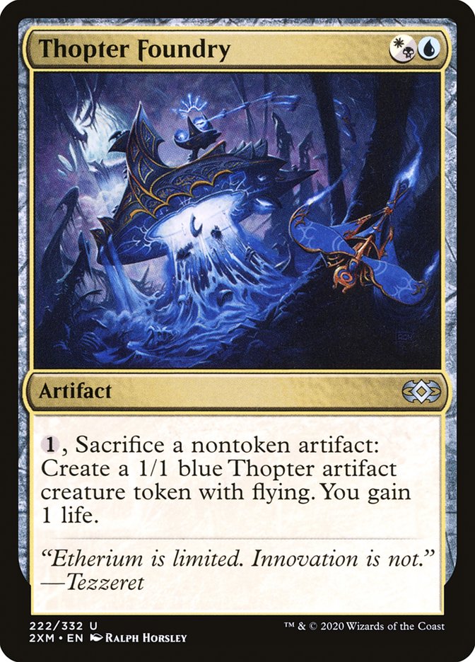 Thopter Foundry [Double Masters] Foil