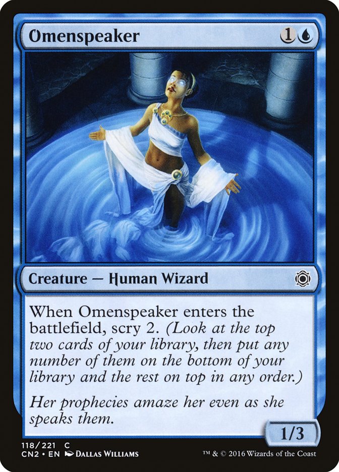 Omenspeaker [Conspiracy: Take the Crown] Foil