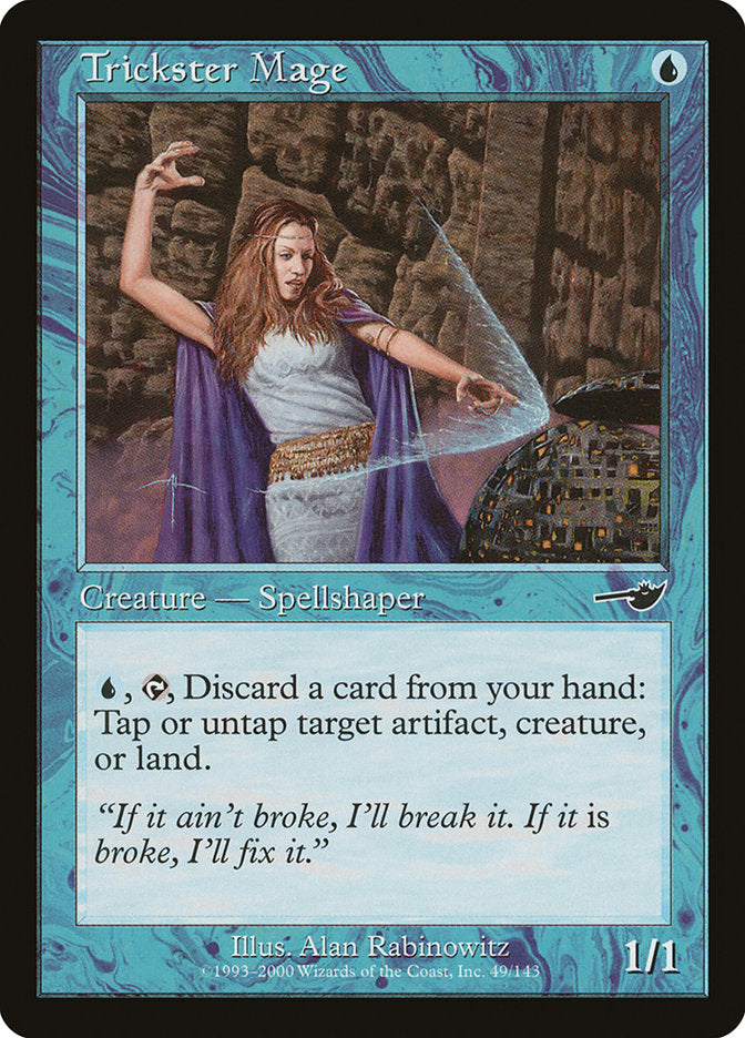 Trickster Mage [Nemesis] Foil