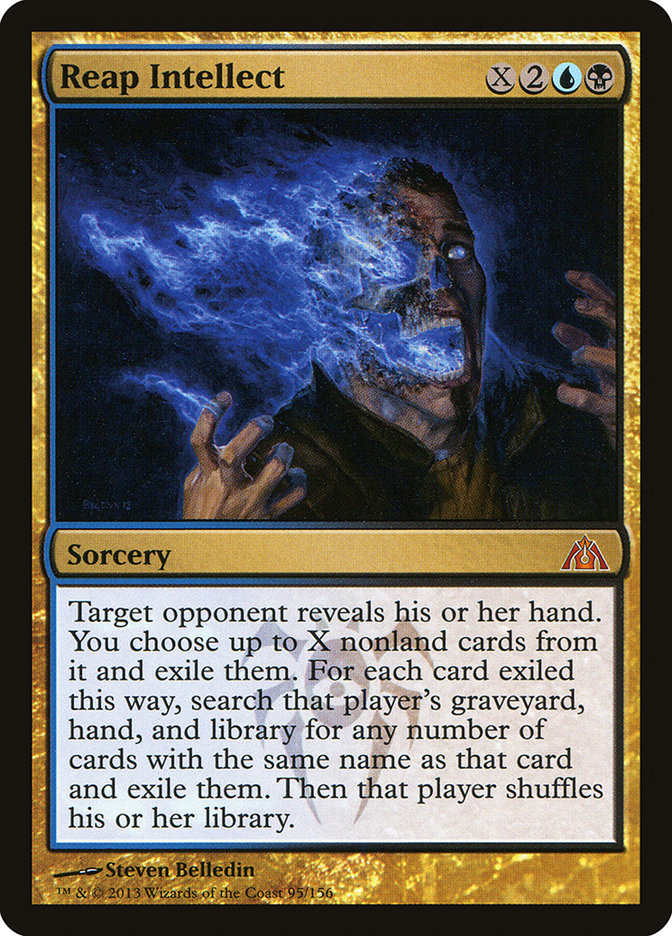 Reap Intellect [Dragon's Maze] Foil