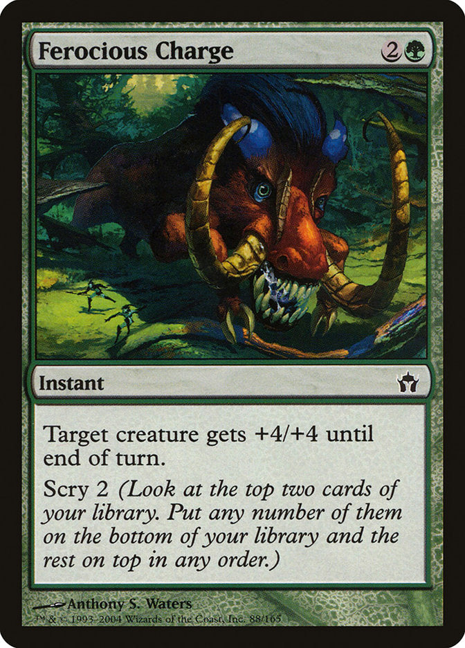 Ferocious Charge [Fifth Dawn] Foil
