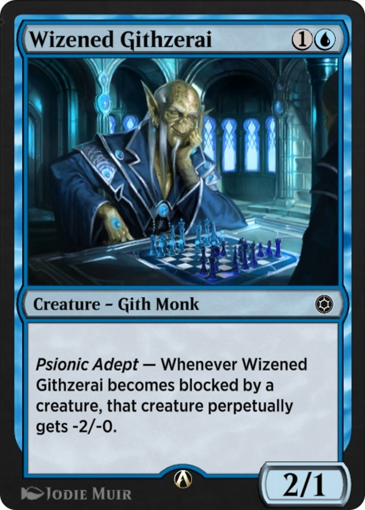 Wizened Githzerai  [Alchemy Horizons: Baldur's Gate]