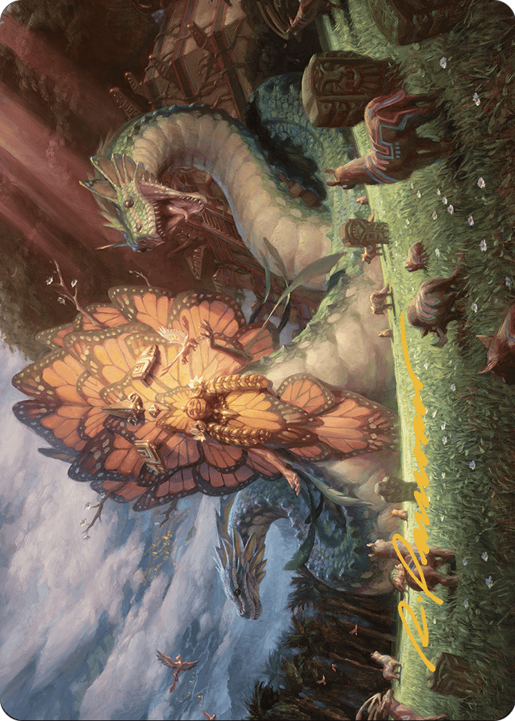 Ojer Kaslem, Deepest Growth // Ojer Kaslem, Deepest Growth  [The Lost Caverns of Ixalan Art Series] (Borderless) Foil