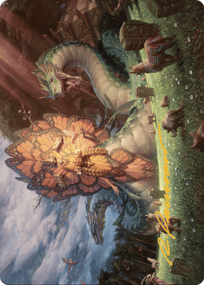 Ojer Kaslem, Deepest Growth // Ojer Kaslem, Deepest Growth  [The Lost Caverns of Ixalan Art Series] (Borderless)