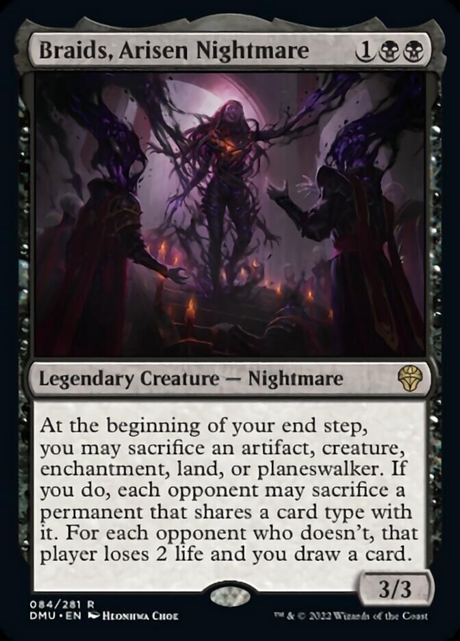 Braids, Arisen Nightmare [Dominaria United] Foil