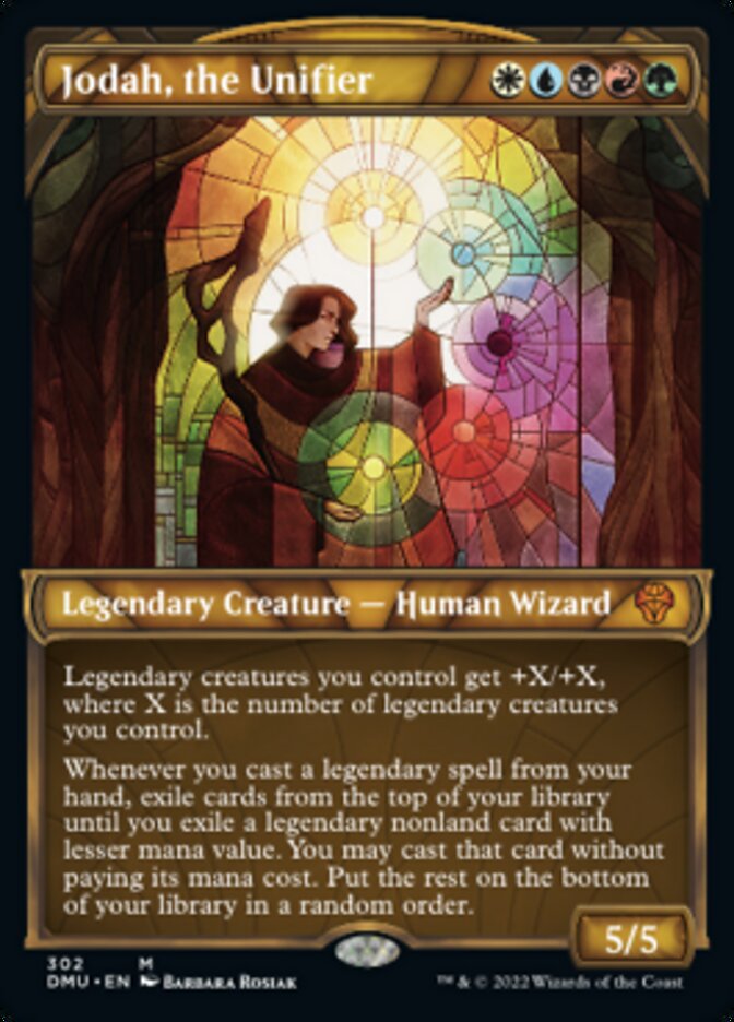 Jodah, the Unifier (Showcase) [Dominaria United] Foil