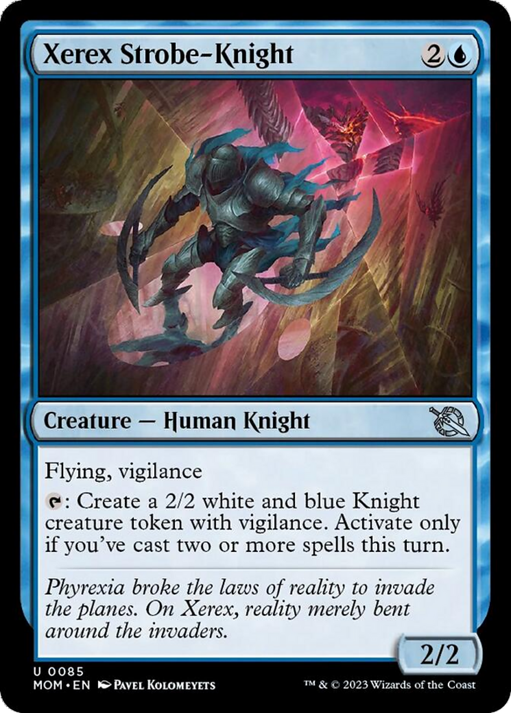 Xerex Strobe-Knight [March of the Machine] Foil