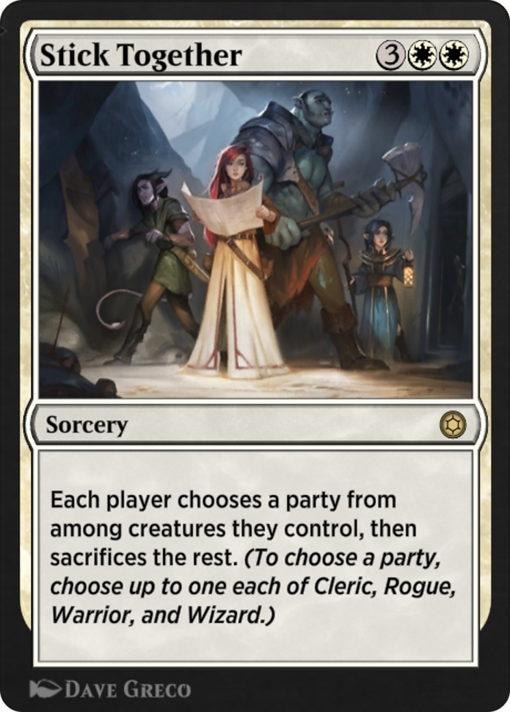 Stick Together  [Alchemy Horizons: Baldur's Gate]