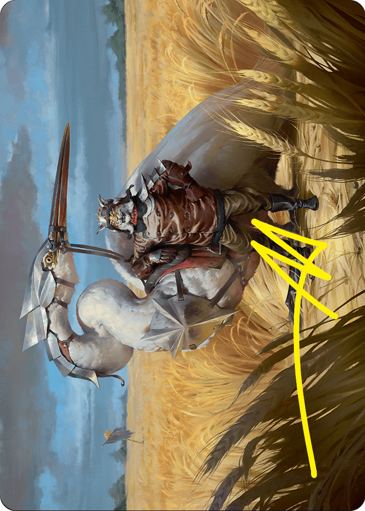 Skyknight Squire // Skyknight Squire  [Foundations Art Series] (Borderless) Foil
