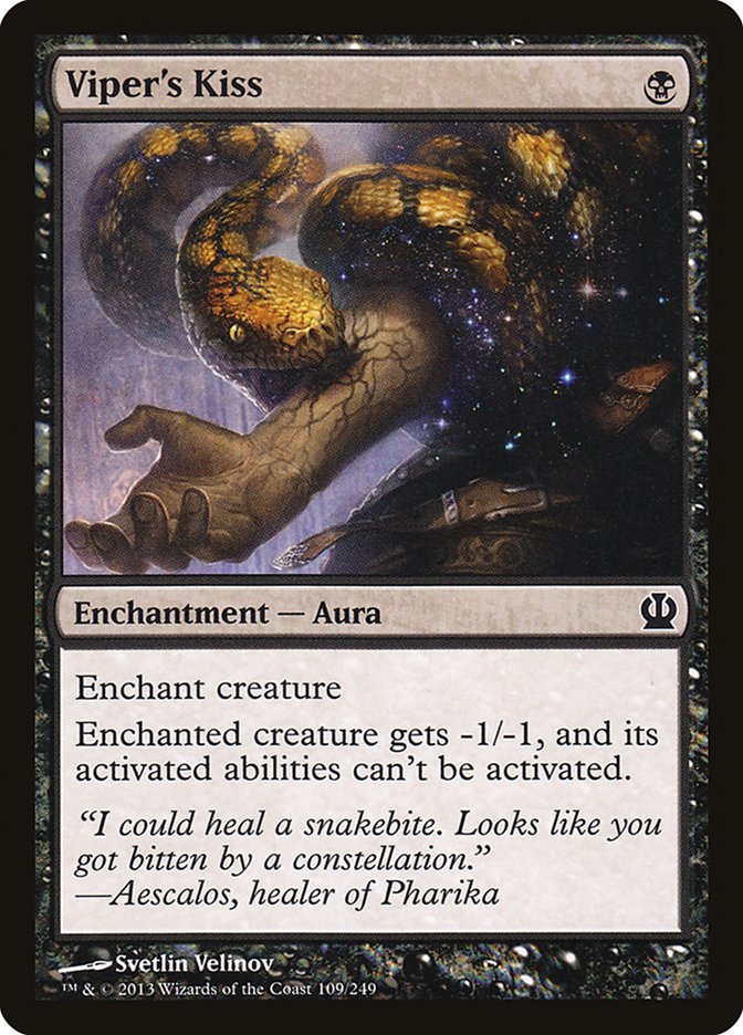 Viper's Kiss [Theros] Foil