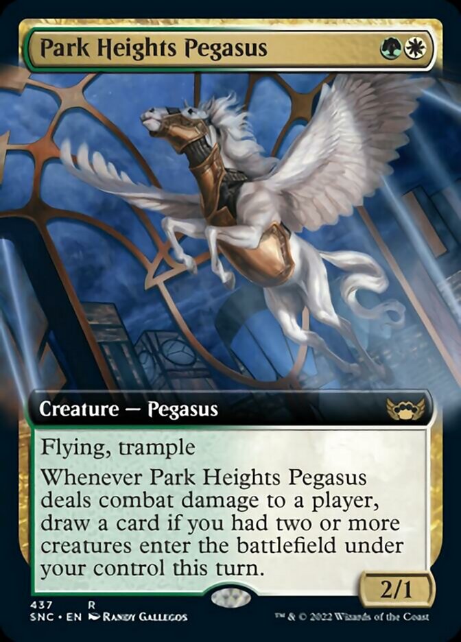 Park Heights Pegasus (Extended Art) [Streets of New Capenna] Foil