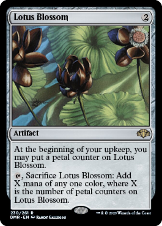 Lotus Blossom [Dominaria Remastered] Foil