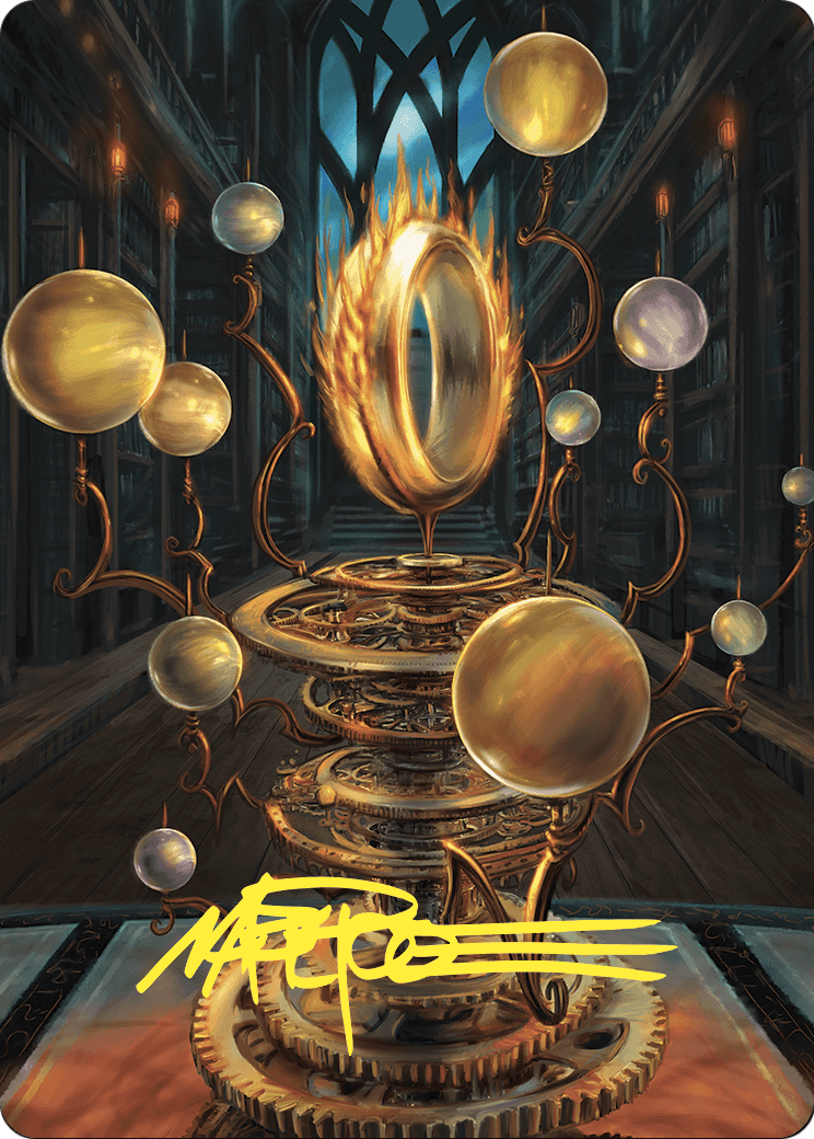 Sol Ring // Sol Ring  [Commander Masters Art Series] (Borderless) Foil