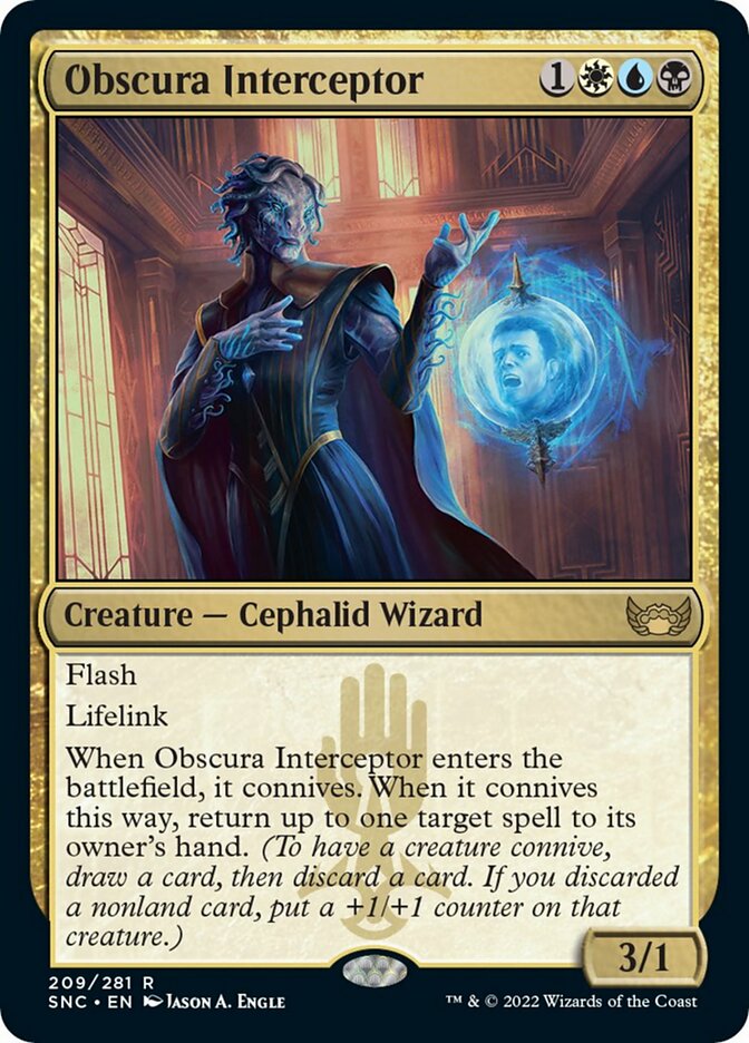 Obscura Interceptor [Streets of New Capenna] Foil