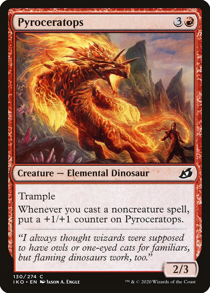 Pyroceratops [Ikoria: Lair of Behemoths] Foil