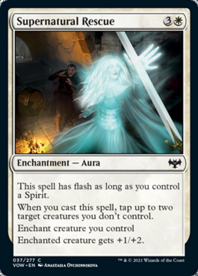 Supernatural Rescue [Innistrad: Crimson Vow] Foil