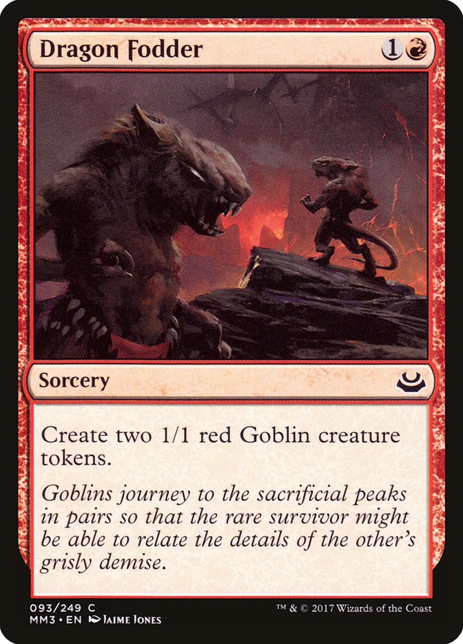 Dragon Fodder [Modern Masters 2017] Foil