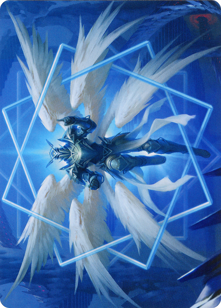 Vertex Paladin // Vertex Paladin  [March of the Machine Art Series] (Borderless)