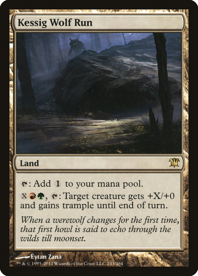 Kessig Wolf Run [Innistrad] Foil