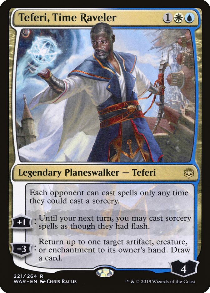 Teferi, Time Raveler [War of the Spark] Foil