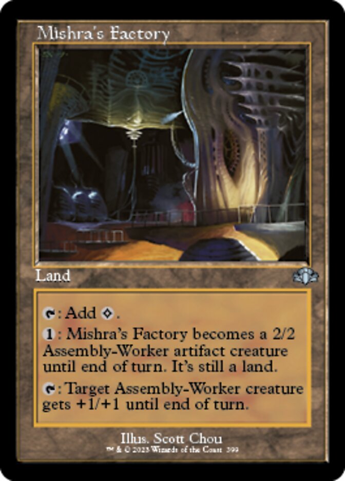 Mishra's Factory (Retro) [Dominaria Remastered] Foil