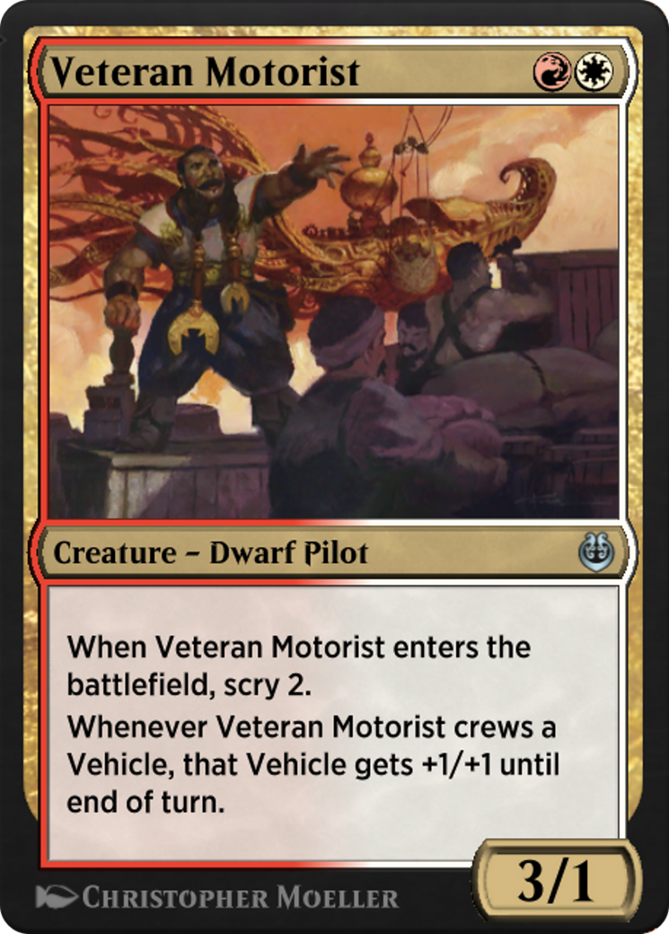 Veteran Motorist  [Kaladesh Remastered]